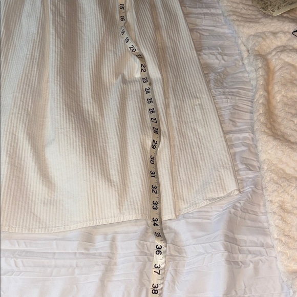 Brandy Melville White Puff Sleeve Mini Dress - Picture 8 of 9